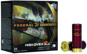 Federal Premium High Over All 28 Gauge 2-3/4 Inch 3/4oz Number 8 Shot 25 Round Shotgun Ammunition