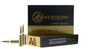 Weatherby Select Plus 6.5 PRC 124 Grain Hammer Custom Ammunition