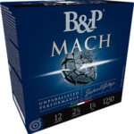 B&p Ammunition 12B18FH8 Mach  12Gauge 2.75" 1 1/8oz 8Shot 25 Per Box/10 Case