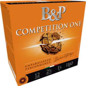 B&P Ammunition Competition One 12 Gauge 2-3/4 Inch 1-1/8oz Number 7.5 Shot 25 Round Shotgun Ammunition