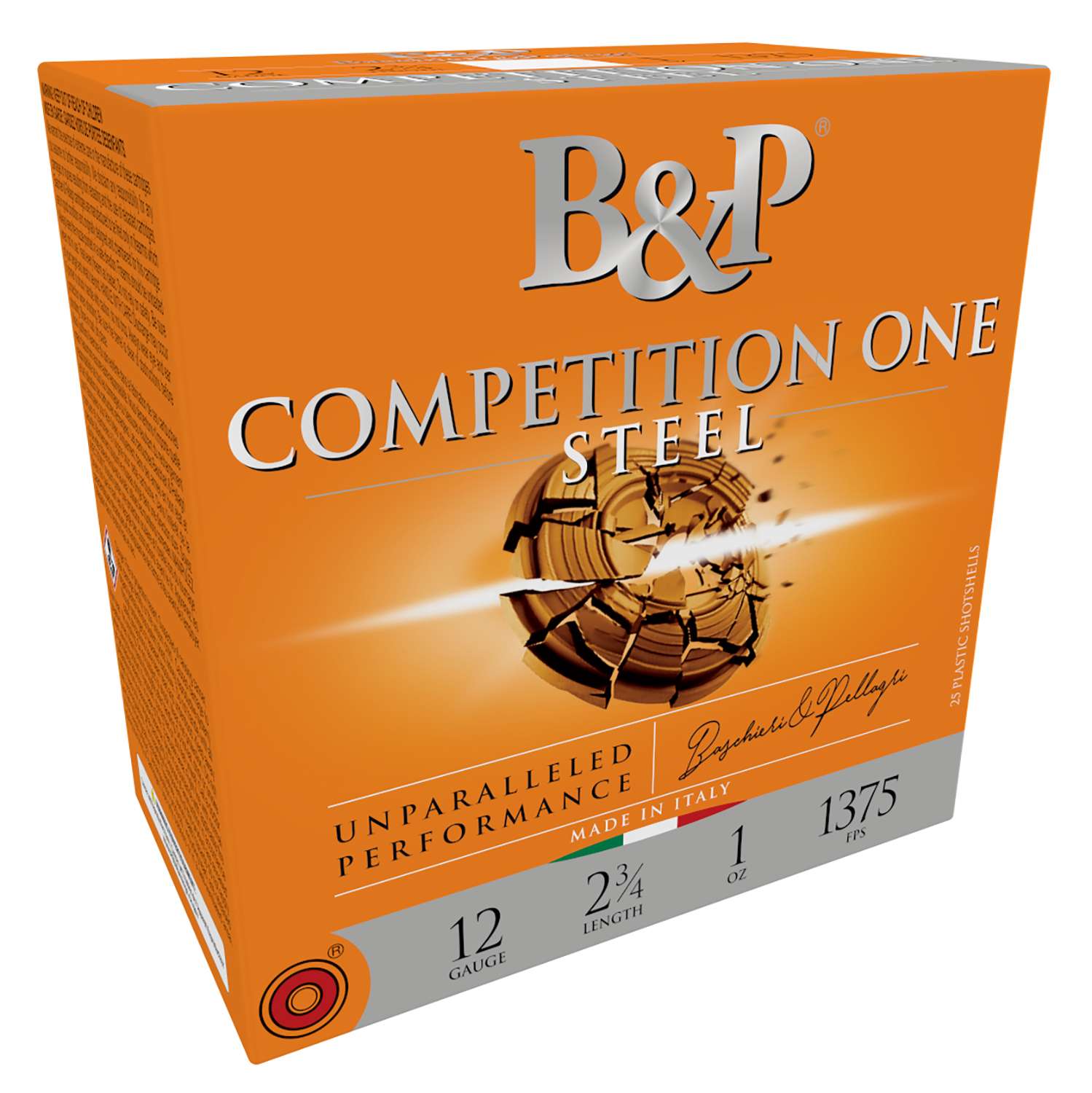 B&p Ammunition 12B1GCP7 Competition One 12Gauge 2.75" 1oz 7.5Shot 25 Per Box/10 Case 1 B&p Ammunition 12B1GCP7 Competition One 12Gauge 2.75" 1oz 7.5Shot 25 Per Box/10 Case