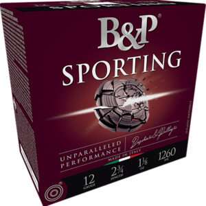 B&P Ammunition 12 Gauge 2.75 Inch 1oz Number 8.5 Shot 25 Round Sporting Clay Shotgun Ammunition