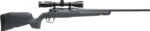Savage Arms 32176 Axis 2 XP Combo Full Size 308 Win 4+1 22" Black Sporter Barrel, Black Carbon Steel Receiver Drilled & Tapped, Gray Fixed Synthetic Stock, Weaver 3-9x40mm Scope, Right Hand