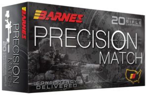 Barnes Precision Match 223 Remington 77 Grain Ammunition