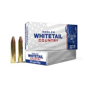 Nosler Whitetail Country 350 Legend 180 Grain Brass Rifle Ammunition
