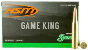 HSM Game King 338 Lapua Magnum 215 Grain Ammunition