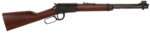 Henry H001Y Lever  Youth 22 Long/22 LR/22 Short 12 LR/16 Short, 16.13" Blued Round Barrel, Black Steel Receiver, American Walnut Fixed Stock,  Right Hand
