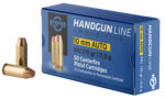 PPU PPH10F Handgun 10mmAuto 170gr Flat Point Jacketed 50 Per Box/10 Case