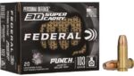 FEDERAL 30 SUPER CARRY 103GR PUNCH HP 20 RD/BX 10 BX/CS