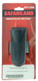 Safariland 7122 Double Mag Pouch  Belt Slide Mount, Black Polymer  fits 1.50" - 2.25" Wide Belt