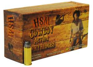 HSM Cowboy Action 44 Magnum 200 Grain Round Nose Flat Point Ammunition