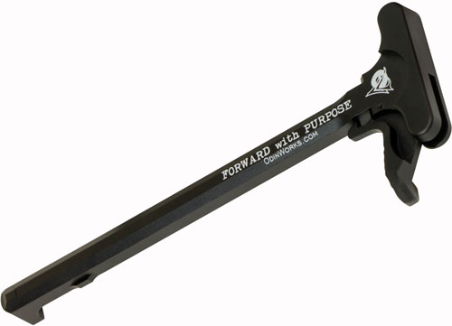 Odin Works Extended Charging Handle Black AR-15 Accessory