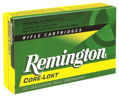 REMINGTON 375 H&H MAG 270GR - CORE-LOKT JSP 20RD 10BX/CS 1 REMINGTON 375 H&H MAG 270GR - CORE-LOKT JSP 20RD 10BX/CS