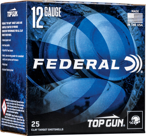Federal 12 Gauge 1-1/8oz Number 7.5 Shot 1145 FPS 250 Round Case Shotgun Ammunition