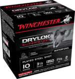 WINCHESTER DRYLOK 10GA 3.5" - 1-5/8OZ #2 1350FPS 25RD 10BX/C