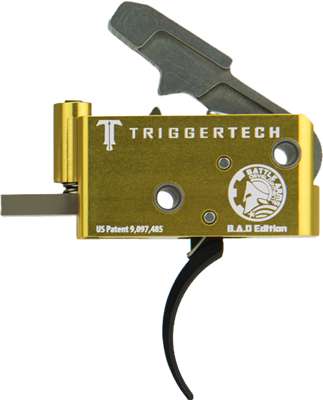 Battle Arms Development AR15 TT15 Adjustable 2-5 Pound 2 Stage Curved Trigger Accessory