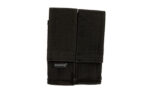 BULLDOG DBL MAG HLDR BLK