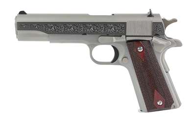 COLT 1911C GOVT 38SUP 5" STS ENGRAVD 1 COLT 1911C GOVT 38SUP 5" STS ENGRAVD