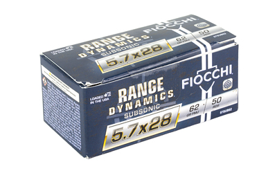 Fiocchi Range Dynamics 5.7x28mm 62 Grain Full Metal Jacket Ammunition 2 Fiocchi Range Dynamics 5.7x28mm 62 Grain Full Metal Jacket Ammunition - Image 2