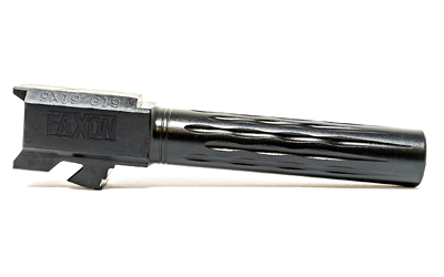 Faxon Match Series 9mm 7.9 Inch Non-Threaded Black Barrel