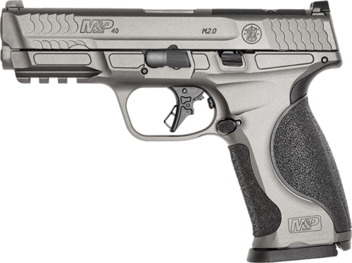 S&W M&P9 M2.0 METAL 40 S&W - 15-SHOT TUNGSTEN GRAY CERAKOTE 1 S&W M&P9 M2.0 METAL 40 S&W - 15-SHOT TUNGSTEN GRAY CERAKOTE