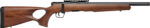 SAVAGE B17 TIMBER THUMBHOLE - 17HMR 18" 10RD BLUED/WOOD