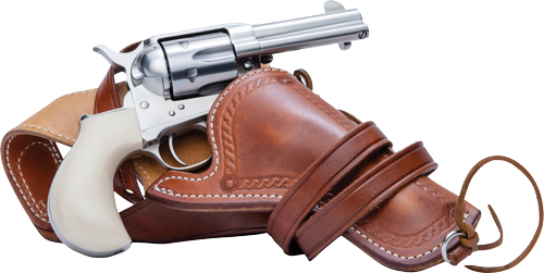 CIMARRON DOC HOLLIDAY SET - 45LC SS W/KNIFE & HOLSTER 1 CIMARRON DOC HOLLIDAY SET - 45LC SS W/KNIFE & HOLSTER