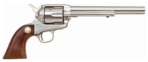Cimarron P-Model 45 Long Colt 7.5 Inch Stainless Revolver