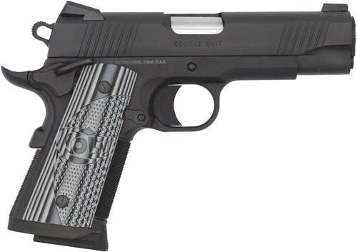 COLT COMBAT UNIT 45ACP 4.25" - 8RD ANODIZE BLACK GRAY GRIPS 1 COLT COMBAT UNIT 45ACP 4.25" - 8RD ANODIZE BLACK GRAY GRIPS