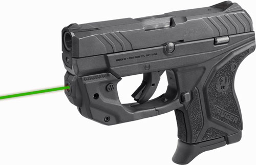 LaserMax Green Laser Centerfire Sight with GripSense for Ruger LCP II Pistol
