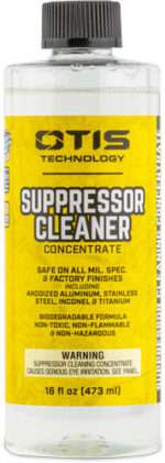 OTIS SUPPRESSOR CLEANING FLUID - CONCENTRATE 16 OZ.