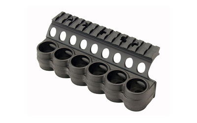 Mesa Tactical SureShell Polymer Picatinny Rail Mount Benelli M4 6 Round 12 Gauge Shotgun Accessory