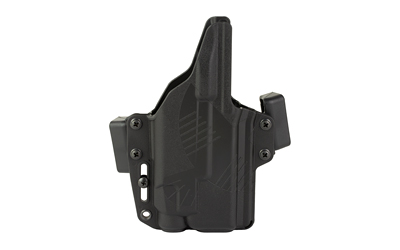 Raven Concealment Systems Perun LC Glock 19 with TLR-7 Black Outside Waistband Holster
