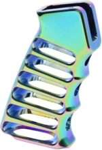 GUNTEC ULT LIGHT SKELETONIZED - PISTOL GRIP RAINBOW PVD COAT
