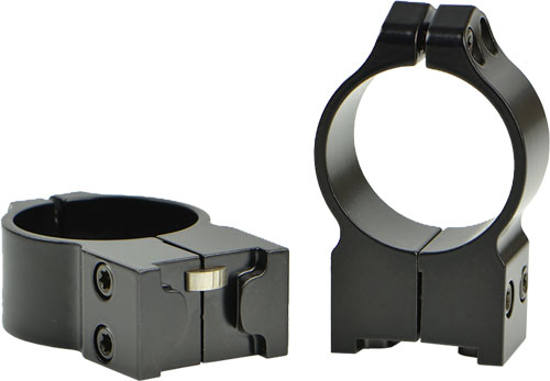 Warne 30mm Ruger-Style High Matte Scope Rings