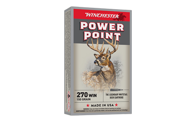 Winchester Super-X Power Point 270 Winchester 150 Grain Rifle Ammunition