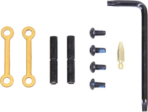 GUNTEC AR15 ANTI ROTATION - PIN SET ANODIZED GOLD 1 GUNTEC AR15 ANTI ROTATION - PIN SET ANODIZED GOLD