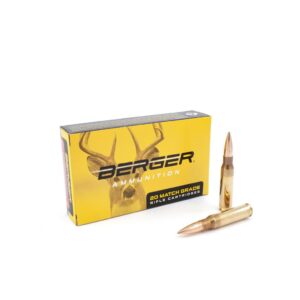Berger Hunter 308 Winchester 168 Grain OTM Rifle Ammunition