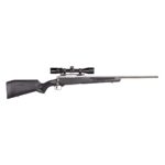 Savage 110 Apex Storm XP Rifle 7mm-08 Rem 4rd Capacity 20" Barrel Black Synthetic Stock 3-9x40mm Vortex Crossfire II