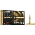 Federal Gold Medal Rifle Ammunition 6.5 Creedmoor 140 gr SMK 2675 fps 20/ct