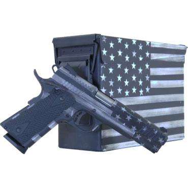 Legacy Sports International Citadel 1911 A-1 Flag Series 45 ACP Greyscale Pistol