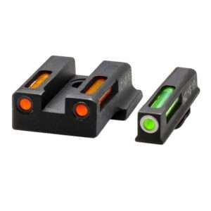 HiViz LiteWave H3 Orange Green Sight Smith and Wesson M&P EZ380