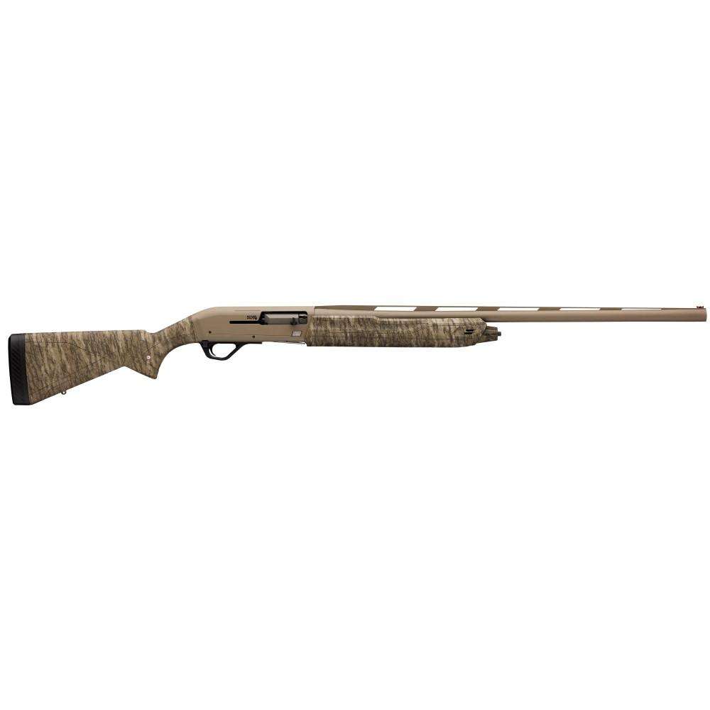 Winchester SX4 Hybrid Hunter Shotgun 12 ga 3" Chamber 4/rd 28" FDE Barrel Mossy Oak Bottomland Synthetic Stock 1 Winchester SX4 Hybrid Hunter Shotgun 12 ga 3" Chamber 4/rd 28" FDE Barrel Mossy Oak Bottomland Synthetic Stock