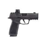 Sig Sauer P365X Macro Comp Handgun 9mm Luger 17rd magazines (2) 3.1" Barrel Black with Romeo-X Red Dot