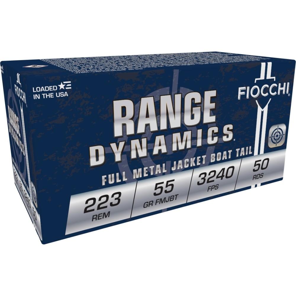 Fiocchi Shooting Dynamics Rifle Ammunition .223 Rem 55gr FMJ BT 3240 fps 1000/ct 1 Fiocchi Shooting Dynamics Rifle Ammunition .223 Rem 55gr FMJ BT 3240 fps 1000/ct