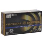 FEDERAL PREM 9MM+P 124GR HST 50RD BX 1000RD CASE