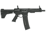 ATI ALPHA MAXX 5.56 PISTOL 7.5" BLACK 7" MLOK, REAR BLADE, F.U. SIGHTS, 1-60RD MAG