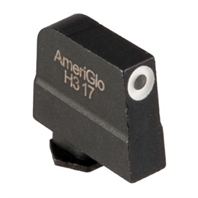 Ameriglo 0.365 x 0.125 Inch Green Night Sight with White Outline for Glock Pistol