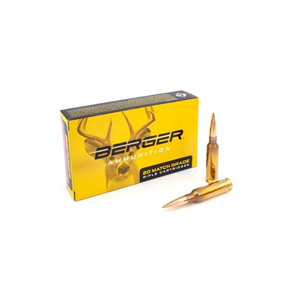 Berger Bullets 6.5 Creedmoor 156 Grain Jacketed Hollow Point Ammunition