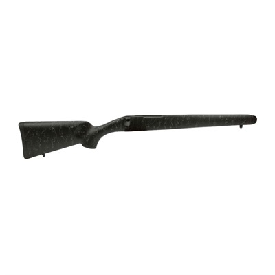 Christensen Arms Sporter Composite Stock for Long Action Remington 700 Black and Gray Webbing